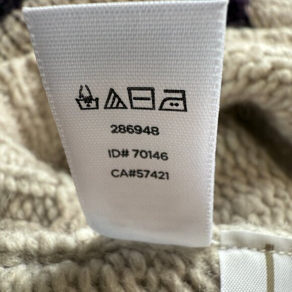 Loft linen colored 3/4 sleeve stretchy pullover sweater women's size small - Picture 9 of 9